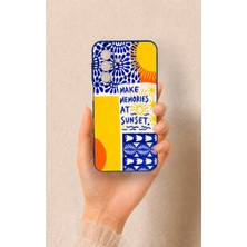 Vip Case Samsung A17 Uyumlu Sunset Desenli Silikon Kılıf