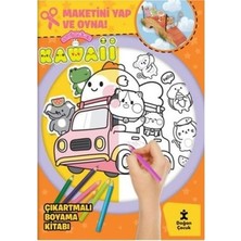 MarkEntegra Kawaii Sevimliler: Eğlenceli Boyama Kitabı