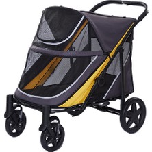 Euro Dog Aconcept Eurodog Katlanabilir Köpek Arabasıgri Sarı 112X65X100 cm