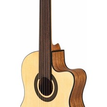 MarkEntegra Perdesiz Klasik Gitar ile Müzik Eğlencesi ve Taşıma Kılıfı