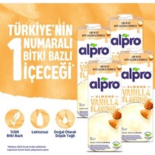 MarkEntegra Vanilyalı Badem Sütü 4x1 L Vegan Laktozsuz Alternatif