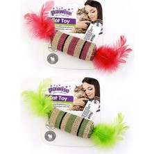 Aconcept Pawise  Oyuncağı Striped Cat Toy-Şeker
