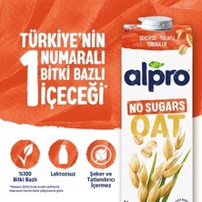 MarkEntegra 1 L Vegan Laktozsuz Şekersiz Yulaf Sütü