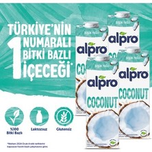 MarkEntegra Hindistan Cevizi Sütü 4x1 L Vegan Laktozsuz Besin