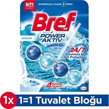 MarkEntegra Okyanus Temalı Katı Klozet Temizleme 2'li Kir ve Kireç Önleyici