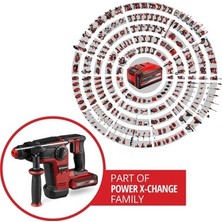 MarkEntegra Akülü Kırıcı Delici, 18V, 4 Parçalı Set