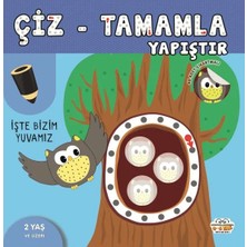Renas Store Çiz-Tamamla-Yapıştır Işte Bizim Yuvamız