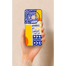 Vip Case Redmi A3 Uyumlu Sunset Desenli Silikon Kılıf