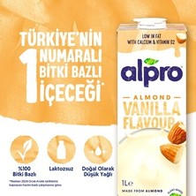 MarkEntegra 1 L Vanilya Aromalı Laktozsuz Badem Sütü