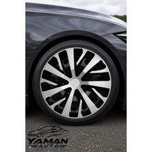 Yaman Auto Renault Clio 16 Inç Uyumlu Jant Kapağı 4 Adet   F033