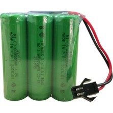 Renas Store Sertec 3.6V 3S1P Aa 800 Mah Kablo + Siyah Konnektörlü Oyuncak Pili