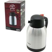 Nevamel® Piknik Termosu - 2 Litre - 304 Çelik - Çift Contalı Kapak