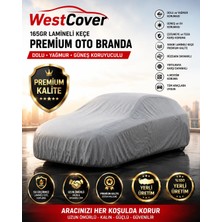 WestCover Mercedes-Benz Eqs Gri Kalın Dolu Korumalı- Premium Oto Branda | 4 Mevsim Dolu, Güneş, Yağmur ve Uv Korumalı