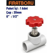 Fırat Sıva Altı Vana 20MM, 1/2'', 1 Adet, 7B82020127