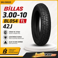 Billas 3.00-10 4pr 42J BL054 Tl Schoter Lastik
