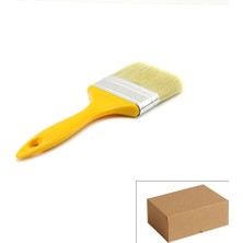 Nevamel® Kestirme Boya Fırçası - 70 mm - Sarı Saplı - No 3