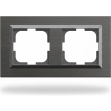 Eco Lounge 1 Adet Ovivo Manyatik Gri Ikili Çerçeve Quantum