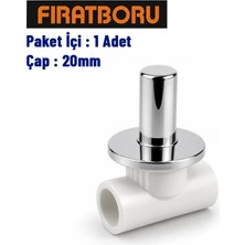 Fırat Krom Lüx Gizli Vana 20MM, 1 Adet, 7B84020127