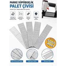 Rast RF30 Başlı Brad Çivi 30 mm Süpürgelik ve Parke Ahşap Çivisi (5000 Adet)