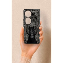 Vip Case Vivo V40 Uyumlu Etnik At Figürü Desenli Silikon Kılıf