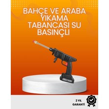 İntora 2025 Model 48V Şarjlı Basınçlı Yıkama Tabancası Seri