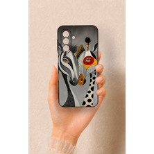 Vip Case Samsung A17 Uyumlu Zebra ve Zürafa Desenli Silikon Kılıf