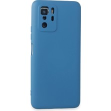 Renas Store Xiaomi Poco X3 Gt Kılıf Nano Içi Kadife Silikon - Mavi