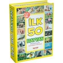 Renas Store Mey Ithalat®  1352FLASHCARDSİLK50HAYVAN-DIYTOY