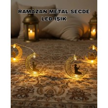 İntora Ramazan Ay Işığı Secde Eden Adam Silüetli LED Peri Işığı