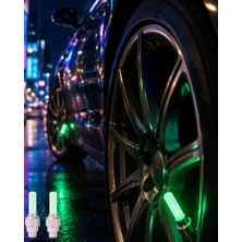 Bisiklet Sibop Işığı 2li Set Hareket Sensörlü LED Lastik Işığı