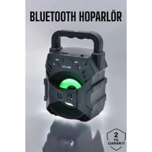 İntora Işıklı Hoparlör Müzik Renkli Işık Taşınabiilir