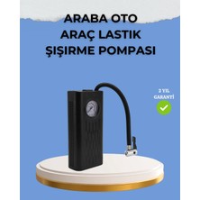 İntora Çok Fonksiyonlu Dijital Gösterge Elektrikli Lastik Pompası
