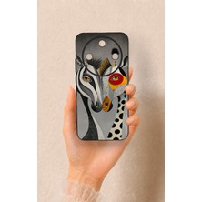 Vip Case Honor Magic 8 Lite Uyumlu Zebra ve Zürafa Desenli Silikon Kılıf