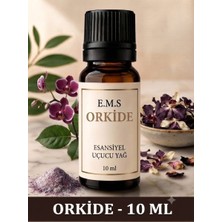 Ems E.M.S ORKİDE Esansiyel Uçucu Yağ Buhurdanlık Yağı Difüzör Esansı Oda Kokusu Esansı MUM ESANSI 10 ML.