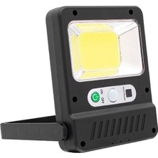 Renas Store Powermaster YX-607 Cob Ledli Solar Panelli Hareket Sensörlü Çok Fonksiyonlu Lamba