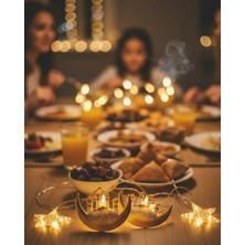 İntora 3 Metre Ramazan LED Saçak Işık Ev Içi Dekoratif Aydınlatma
