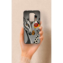 Vip Case Redmi Note 9 Uyumlu Zebra ve Zürafa Desenli Silikon Kılıf