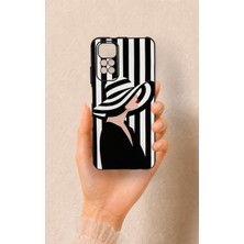 Vip Case Redmi Note 11S Uyumlu Madam Marica Desenli Silikon Kılıf
