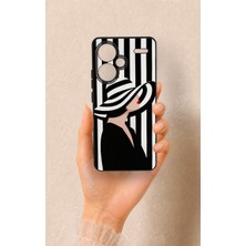 Vip Case Redmi Note 13 Pro Plus Uyumlu Madam Marica Desenli Silikon Kılıf