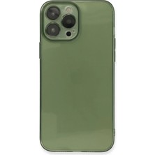 Renas Store Iphone 13 Pro Kılıf Fly Lens Silikon - Yeşil