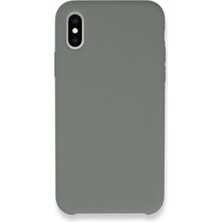 Renas Store Iphone Xs Max Kılıf Lansman Legant Silikon - Gri