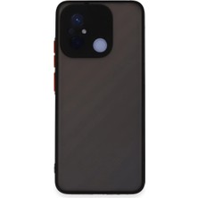Renas Store Xiaomi Redmi 12C Kılıf Montreal Silikon Kapak - Siyah