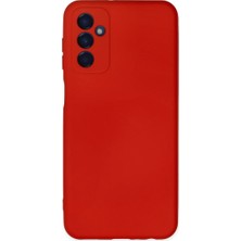Renas Store Samsung Galaxy M23 Kılıf Nano Içi Kadife Silikon - Kırmızı