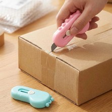 Renas Store Dinozor Tasarımlı 2’li Mini Makas ve Falçata Seti – Pratik Kargo Paket Açıcı Aparat (5047)