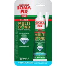 Somafix 50 ml Tüp Şeffaf Multi Bond Kristal Genel Amaçlı Yapıştırıcı