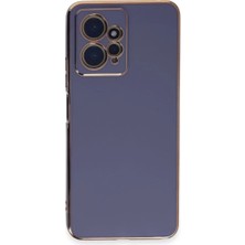 Renas Store Xiaomi Redmi Note 12 4g Kılıf Volet Silikon - Mavi