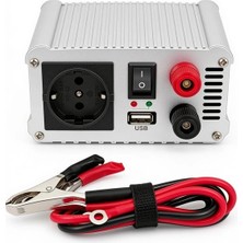 Eco Lounge 500W Araç Inverteri 12V Dc 220V Ac USB Çıkışlı Fanlı Akü Dönüştürücü Araç ve Karavan Kullanımı