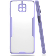 Renas Store Xiaomi Redmi Note 9s Kılıf Platin Silikon - Lila