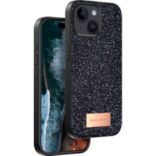 Renas Store Onegif  Iphone 14 Bright Simli Kapak - Siyah