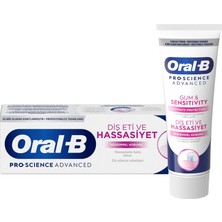 Oral-B Pro Scıence Advanced Diş Eti ve Hassasiyet Diş Macunu Hassas Beyazlık 75 ml